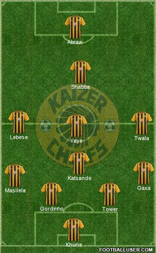 Kaizer Chiefs Formation 2016