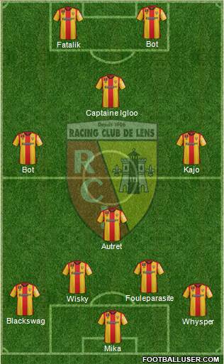 Racing Club de Lens Formation 2016