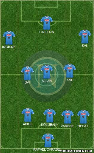 Napoli Formation 2016