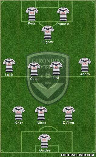 FC Girondins de Bordeaux Formation 2016