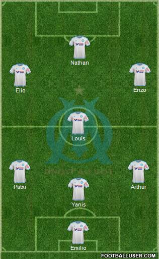 Olympique de Marseille Formation 2016