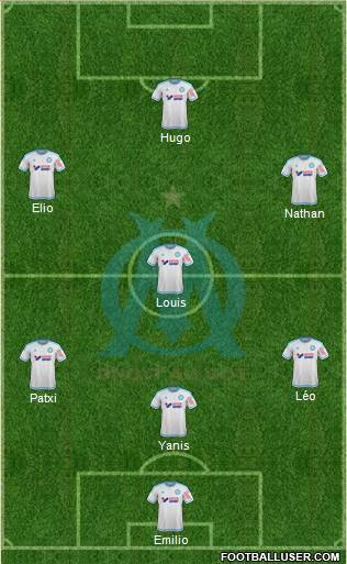Olympique de Marseille Formation 2016