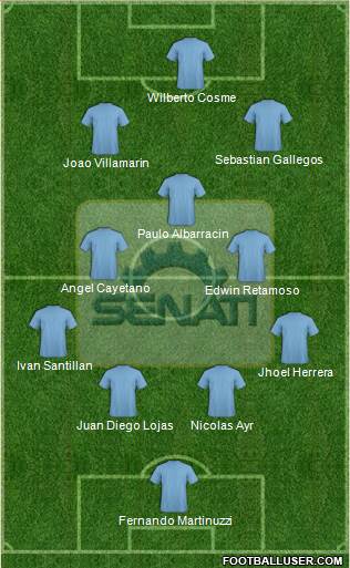 Deportivo Senati Formation 2016