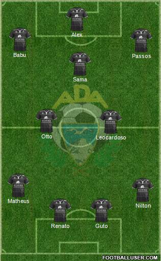 A.D. Alcorcón Formation 2016