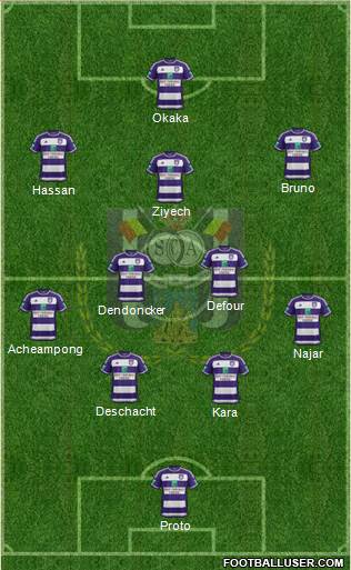 RSC Anderlecht Formation 2016
