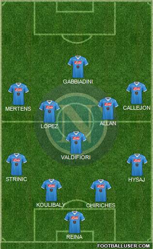 Napoli Formation 2016