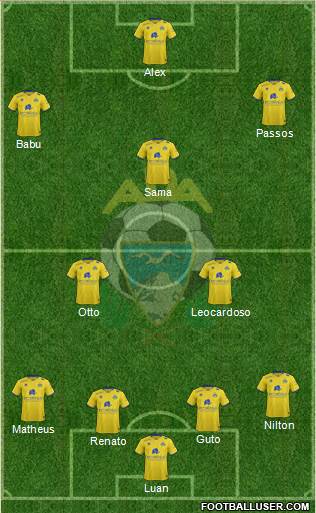 A.D. Alcorcón Formation 2016