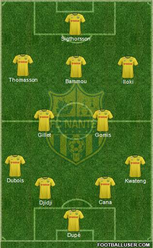 FC Nantes Formation 2016