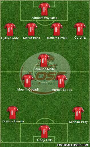 LOSC Lille Métropole Formation 2016