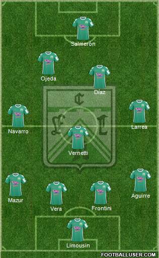 Ferro Carril Oeste Formation 2016