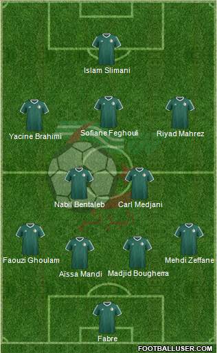 Algeria Formation 2016