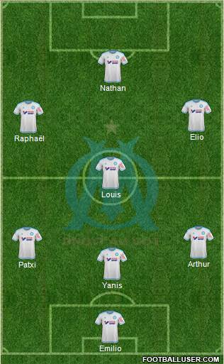 Olympique de Marseille Formation 2016