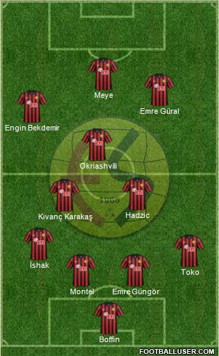 Eskisehirspor Formation 2016
