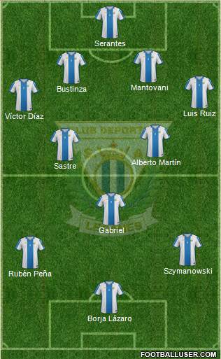 C.D. Leganés S.A.D. Formation 2016