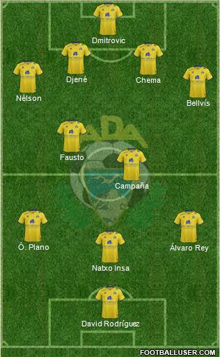 A.D. Alcorcón Formation 2016