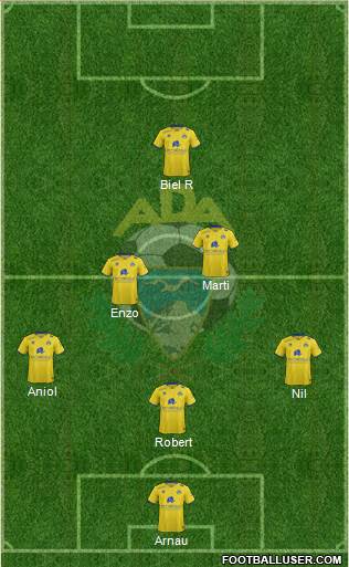 A.D. Alcorcón Formation 2016