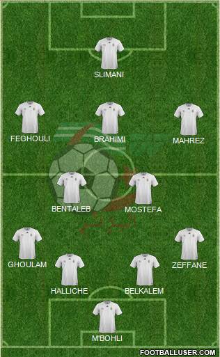 Algeria Formation 2016