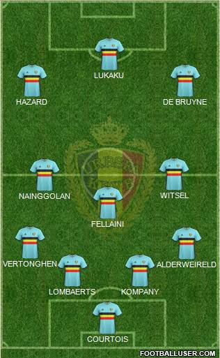 Belgium Formation 2016