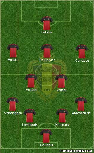 Belgium Formation 2016