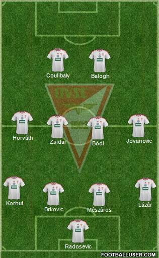 Debreceni VSC Formation 2016