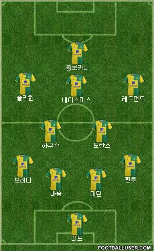 Norwich City Formation 2016