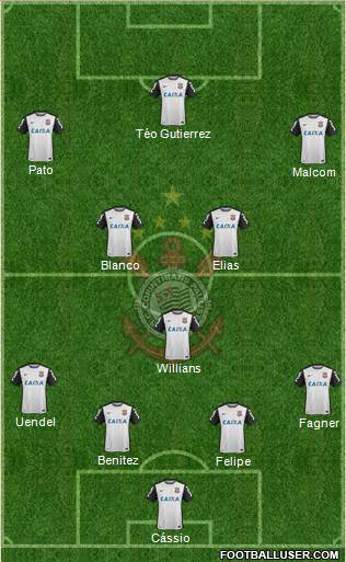 SC Corinthians Paulista Formation 2016