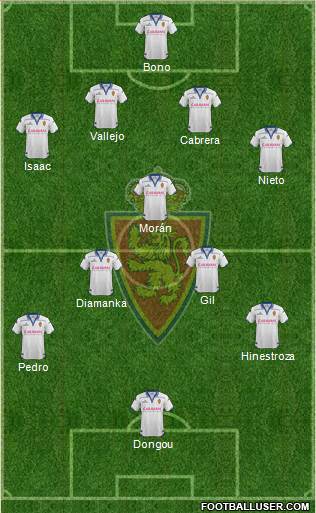 R. Zaragoza S.A.D. Formation 2016