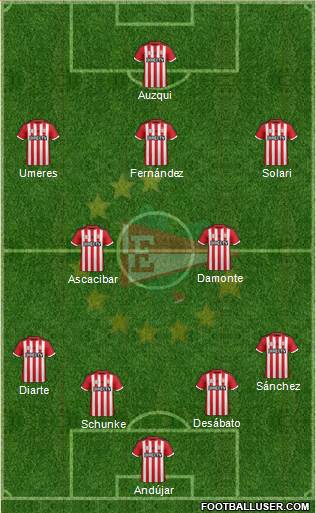 Estudiantes de La Plata Formation 2016