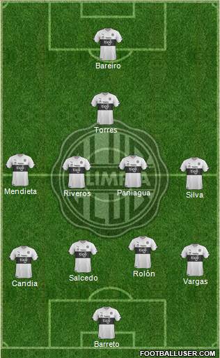 C Olimpia Formation 2016