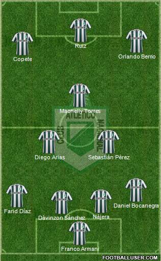 CDC Atlético Nacional Formation 2016