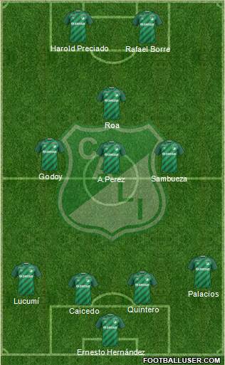 AC Deportivo Cali Formation 2016