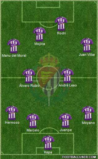 R. Valladolid C.F., S.A.D. Formation 2016