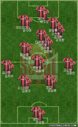 FC Seoul Formation 2016