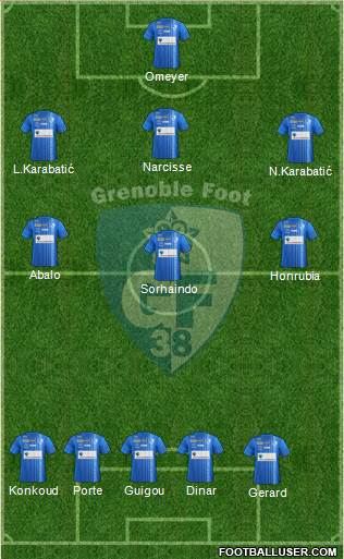 Grenoble Foot 38 Formation 2016