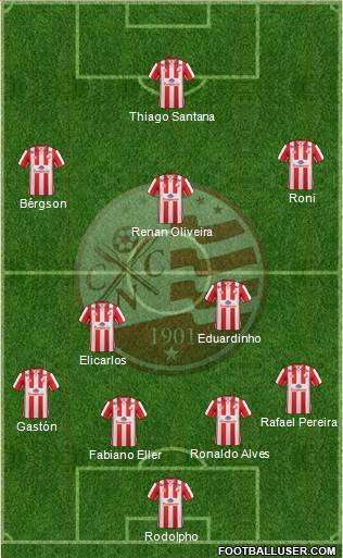 C Náutico Capibaribe Formation 2016