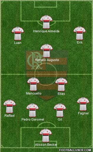 CR Flamengo Formation 2016