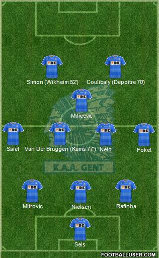 KAA Gent Formation 2016