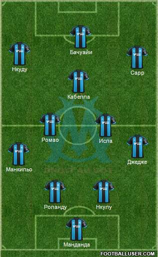 Olympique de Marseille Formation 2016