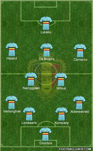 Belgium Formation 2016