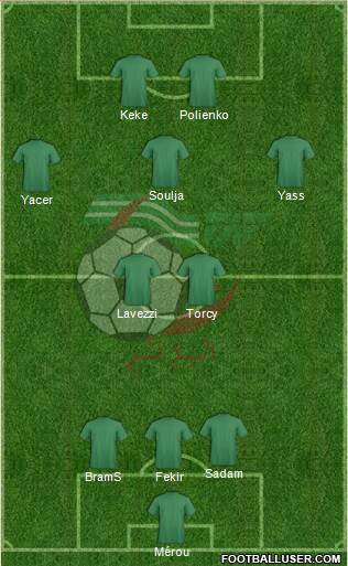 Algeria Formation 2016