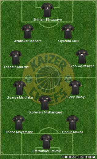 Kaizer Chiefs Formation 2016