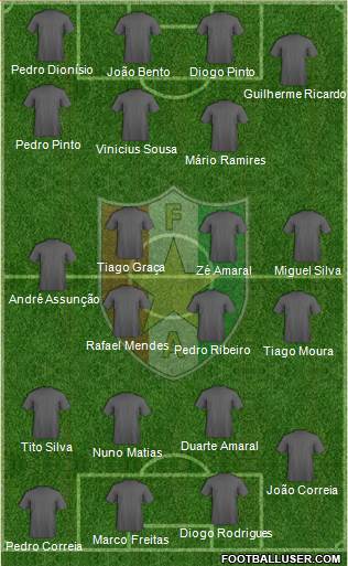 C.F. Estrela da Amadora Formation 2016