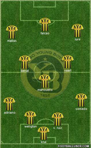 BSC Young Boys Formation 2016