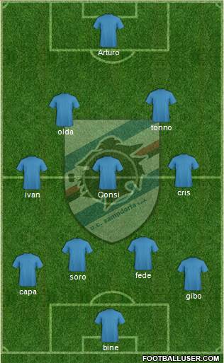 Sampdoria Formation 2016