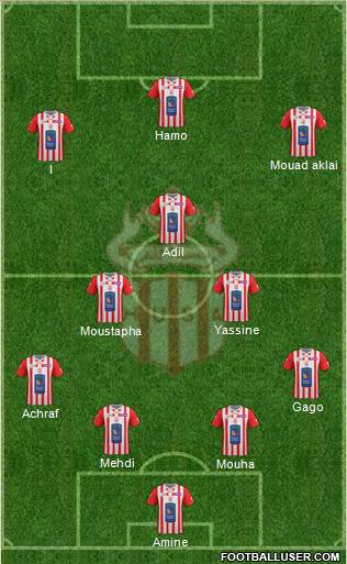 Hassania Union Sport Agadir Formation 2016