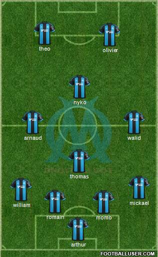 Olympique de Marseille Formation 2016