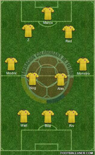 Colombia Formation 2016