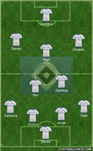 Hamburger SV Formation 2016
