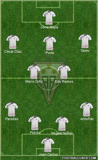 Albacete B., S.A.D. Formation 2016