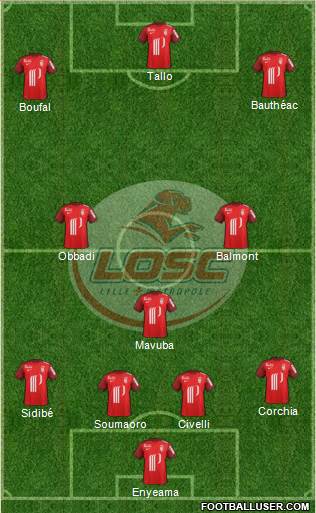 LOSC Lille Métropole Formation 2016